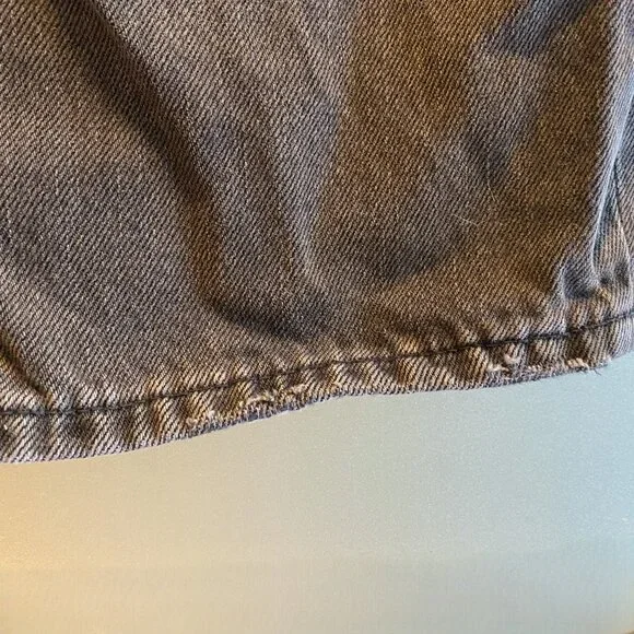 Madewell Balloon Jeans Denim Size 29 Black - Picture 3 of 8